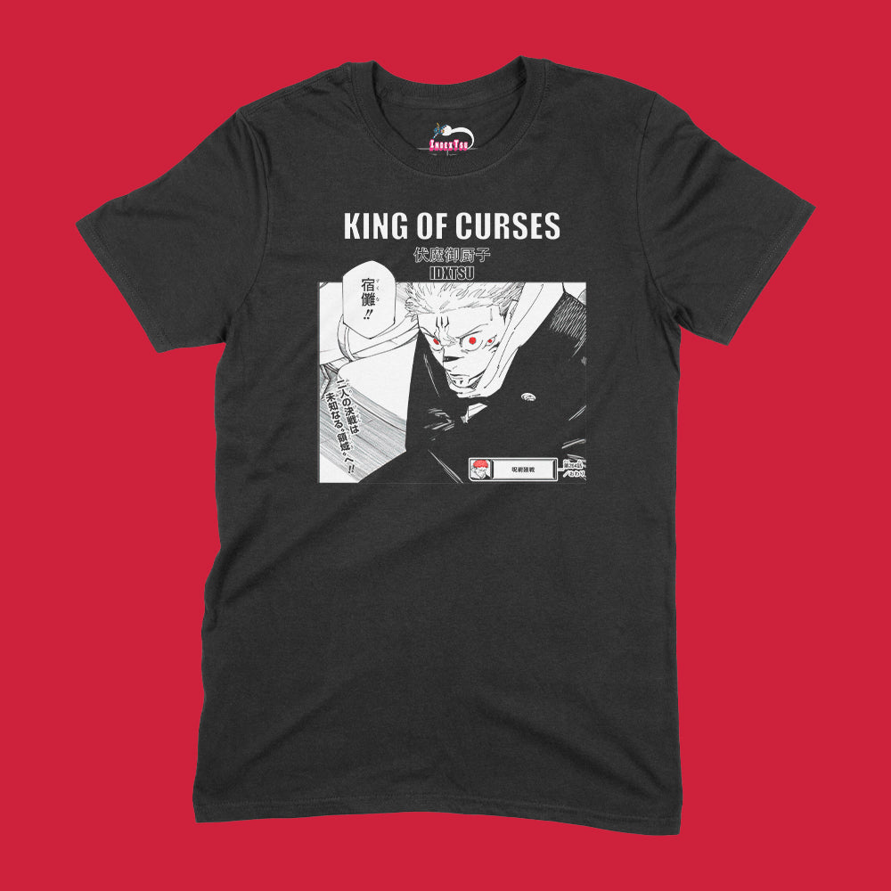 Playera IndexTsu Kuro Jujutsu Kaisen Sukuna Ryomen King Of Curses
