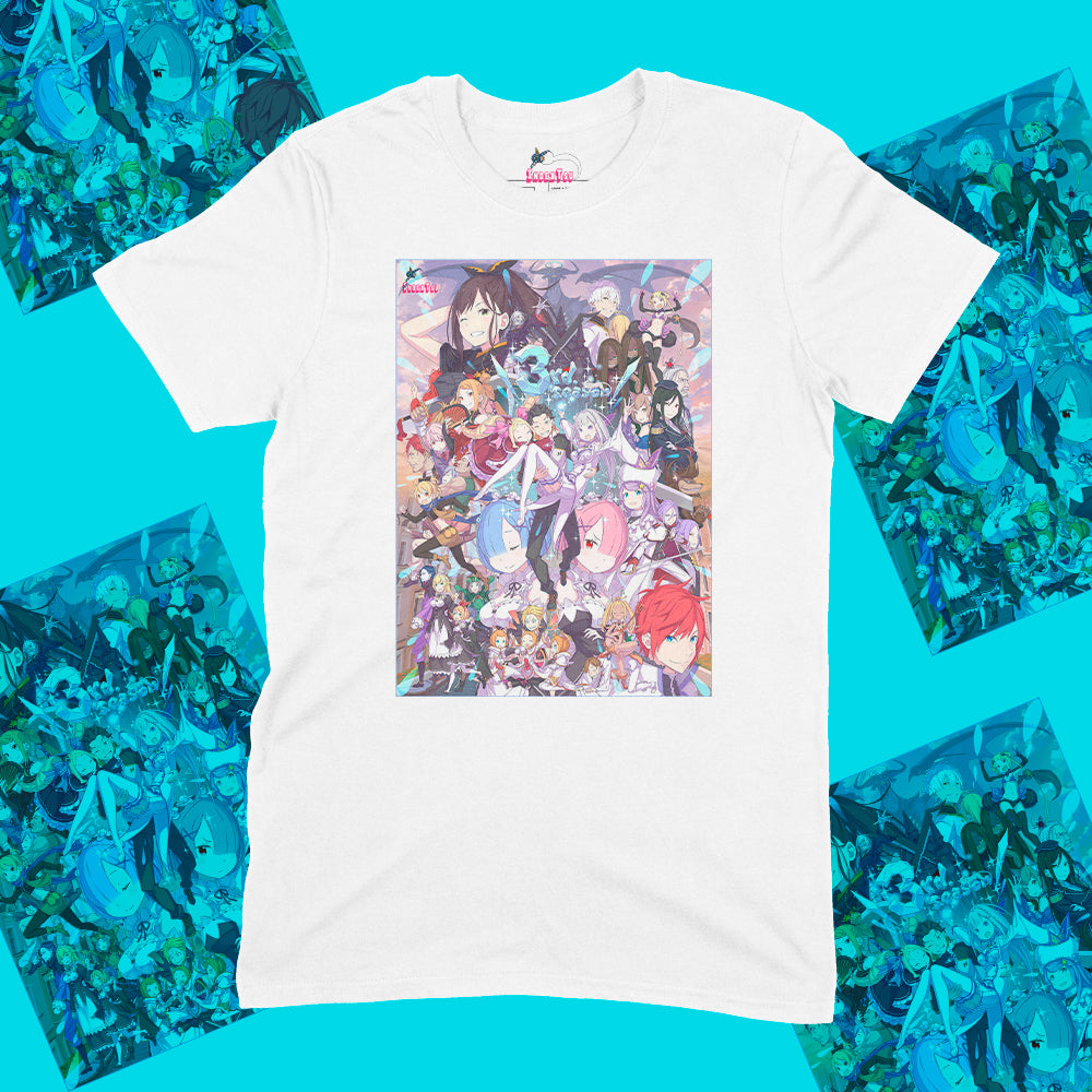 Playera Re:zero 3rd Season Idxtsu