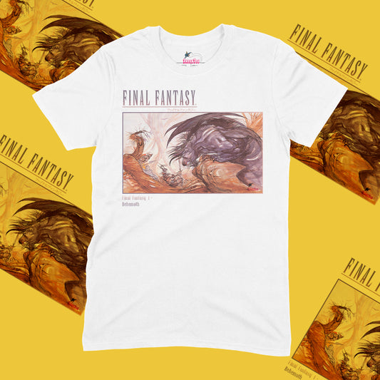 Playera IndexTsu Kuro Final Fantasy 1 Behemoth
