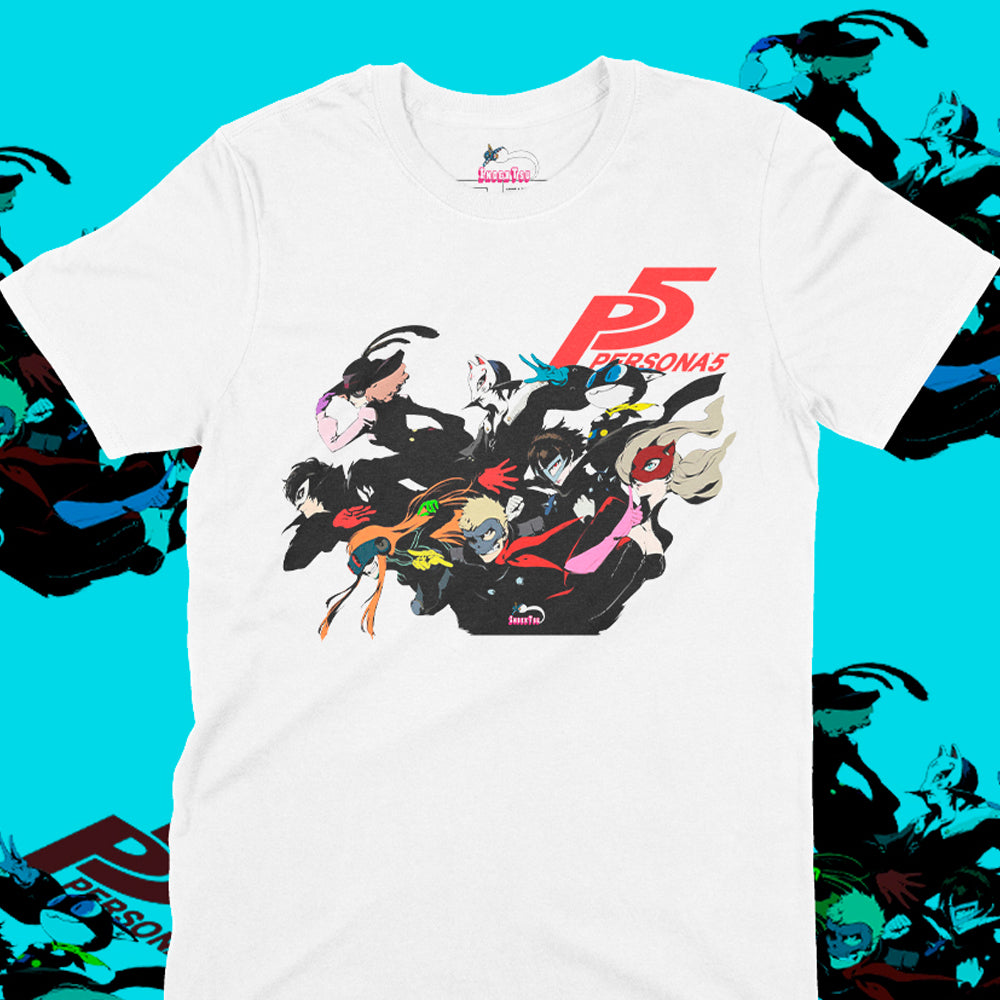 Playera IndexTsu Kuro Persona 5 Phantom Thieves