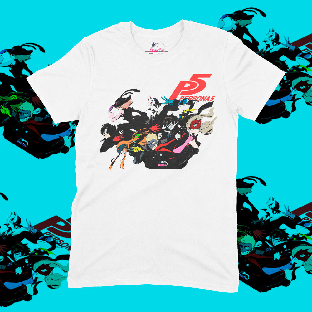 Playera Persona 5 Phantom Thieves