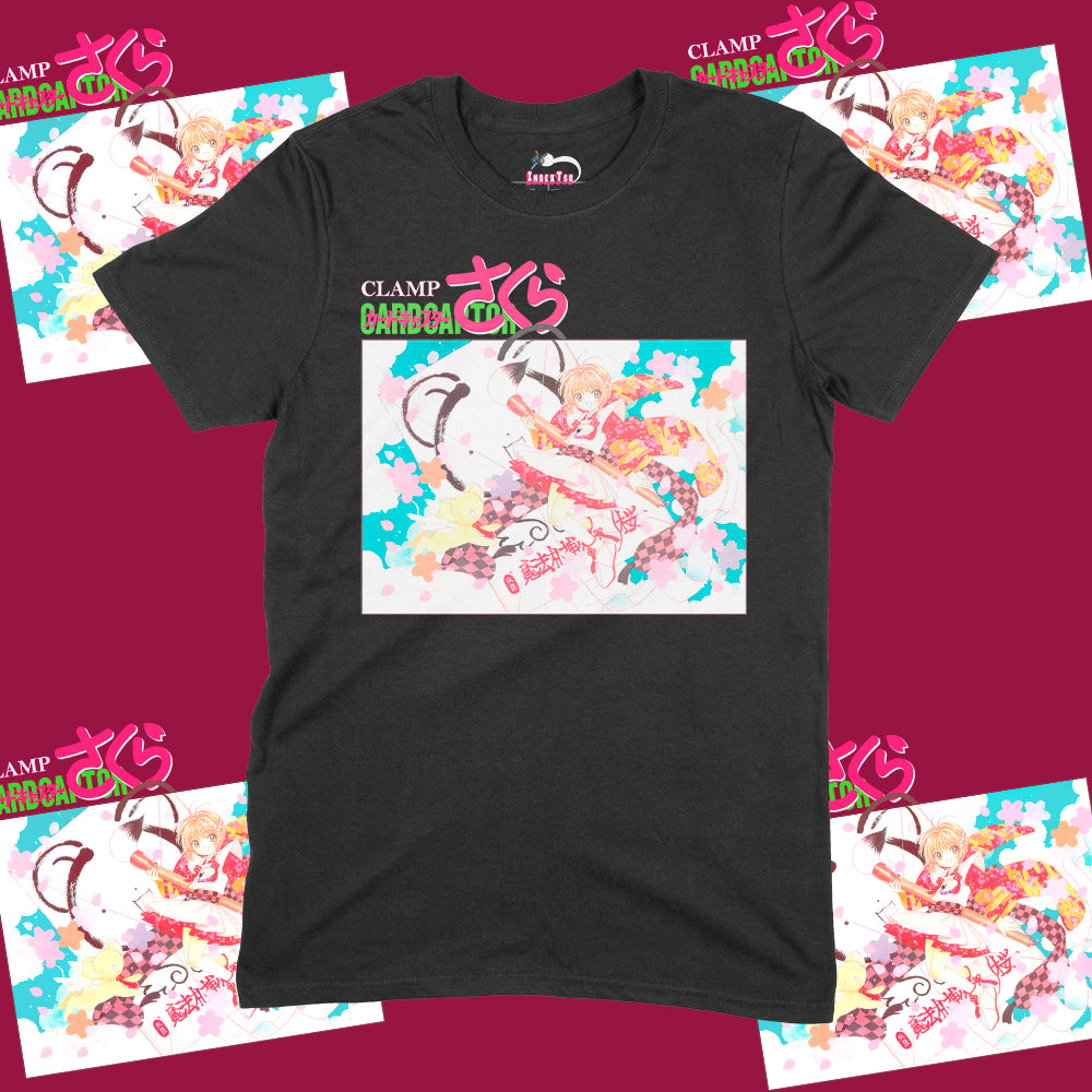 Playera IndexTsu Kuro Sakura Card Captor CLAMP