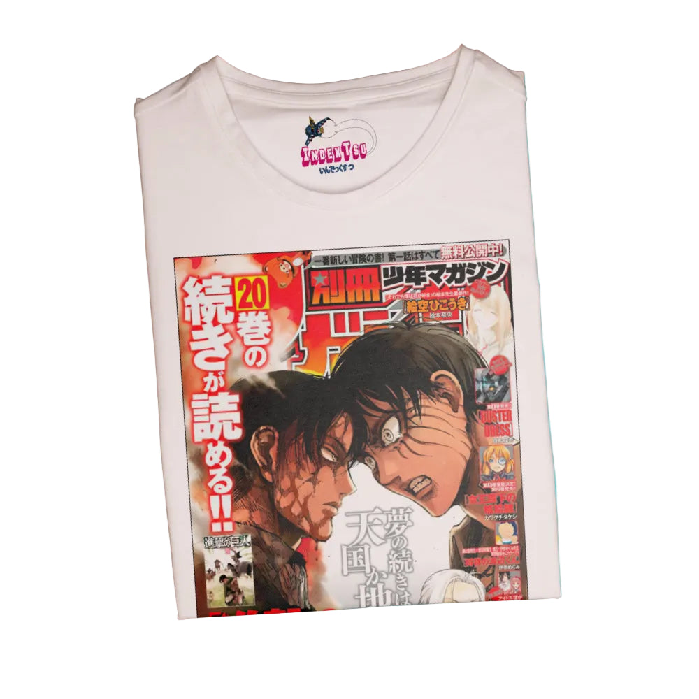 Playera Attack On Titan Shingeki No Kyojin AOT EREN VS