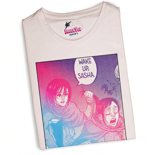 Playera Attack on Titan Mikasa y Sasha ZZZ | Anime Streetwear