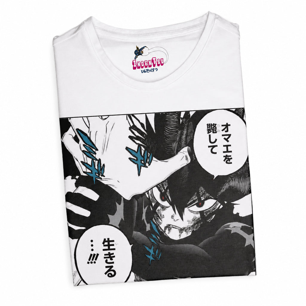 Playera Black Clover Asta Demon Full