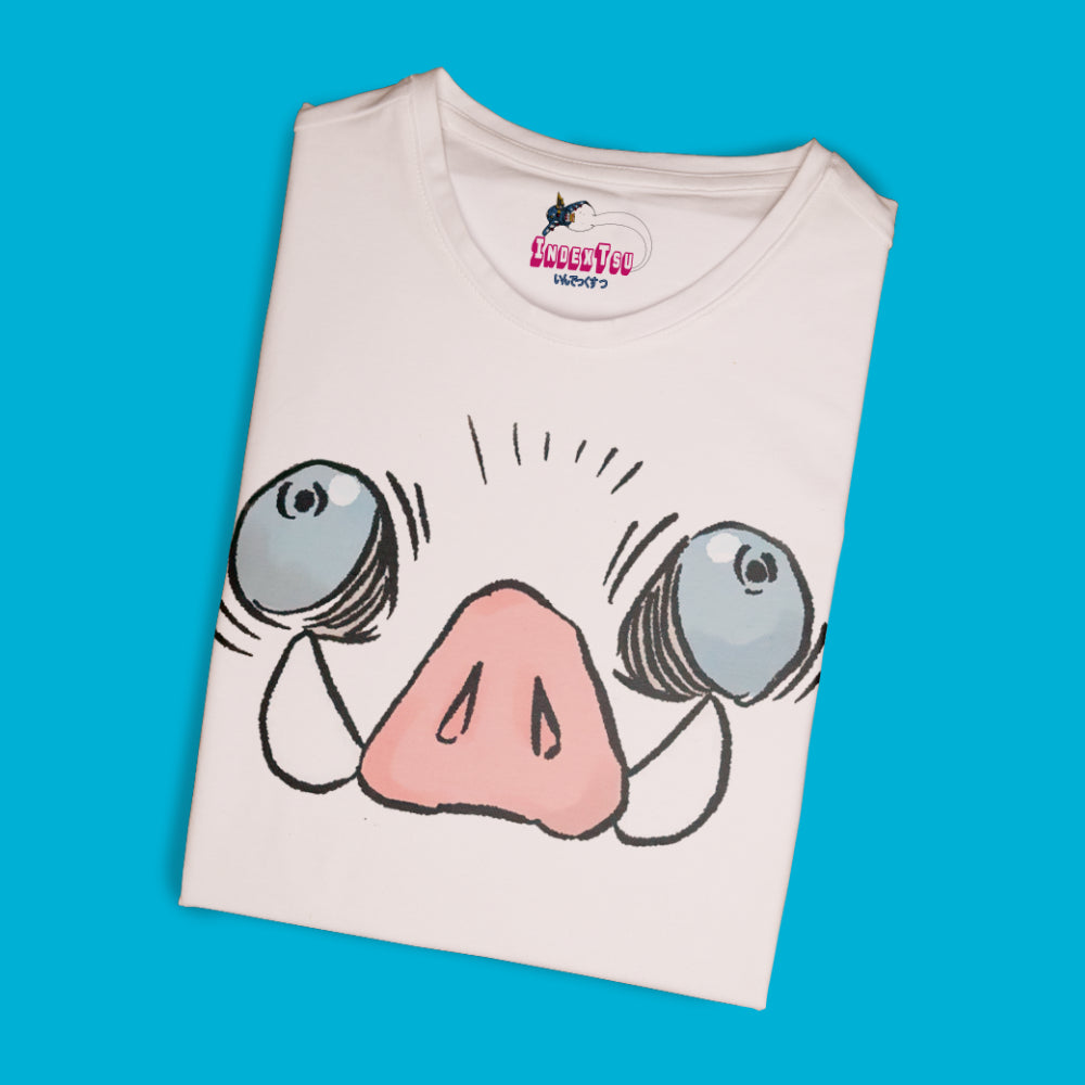 Playera Demon Slayer Inosuke Cara.