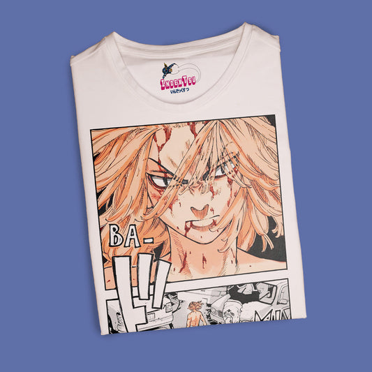 Playera Tokyo Revengers Sano Manjiro "Mikey Angry Panel"