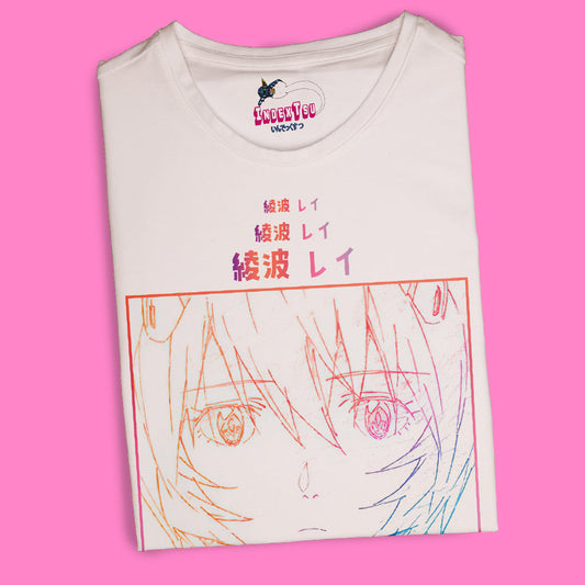 Playera Evangelion REI AYANAMI 3.0