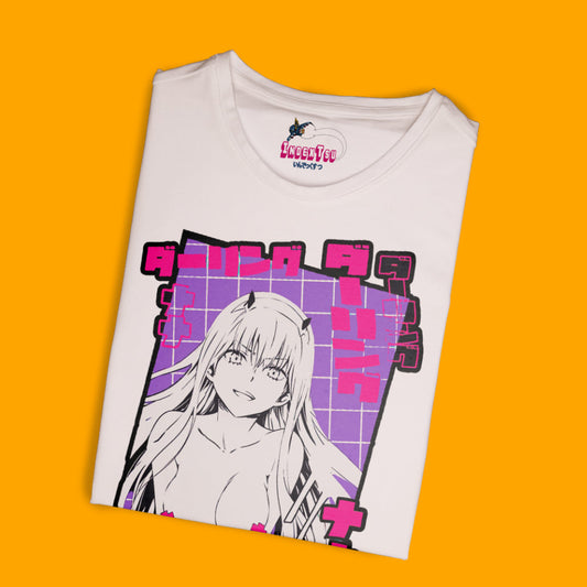 Playera DARLING IN THE FRANXX ZERO TWO H
