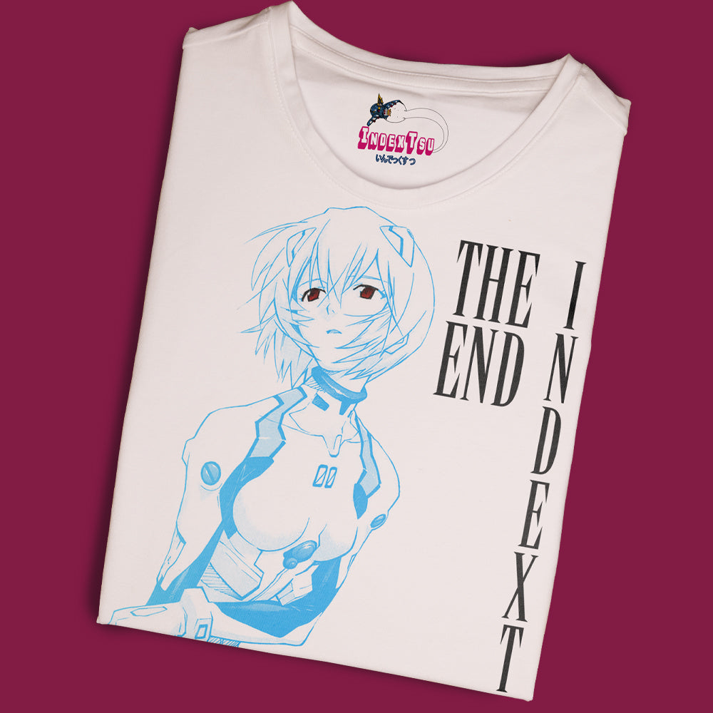 Playera IndexTsu Kuro Evangelion Rei Ayanami The End