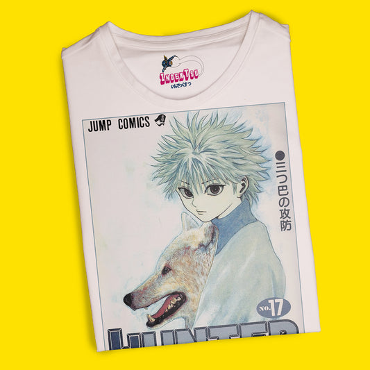 Playera IndexTsu Kuro Hunter X Hunter HXH Portada 17.
