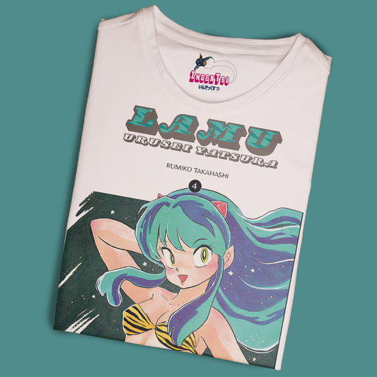 Playera IndexTsu Kuro Urusei Yatsura Lum.