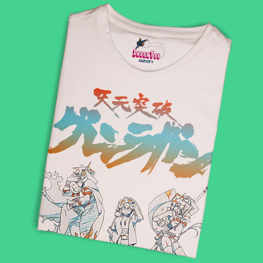 Playera IndexTsu Kuro Tengen Toppa Gurren Laggan.