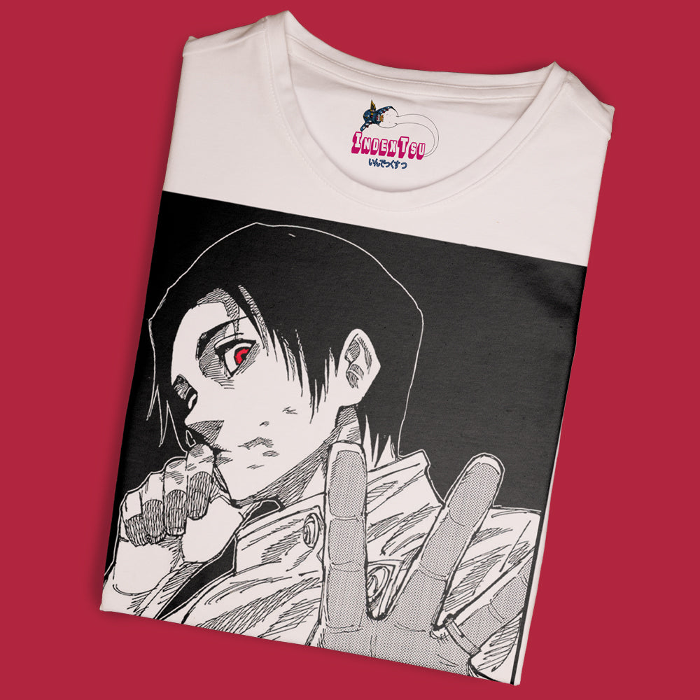 Playera IndexTsu Kuro Jujutsu Kaisen Yuta Okkotsu IDXTSU.