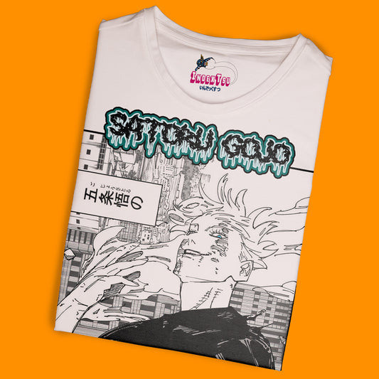 Playera IndexTsu Kuro Jujutsu Kaisen Satoru Gojo IDXTSU.