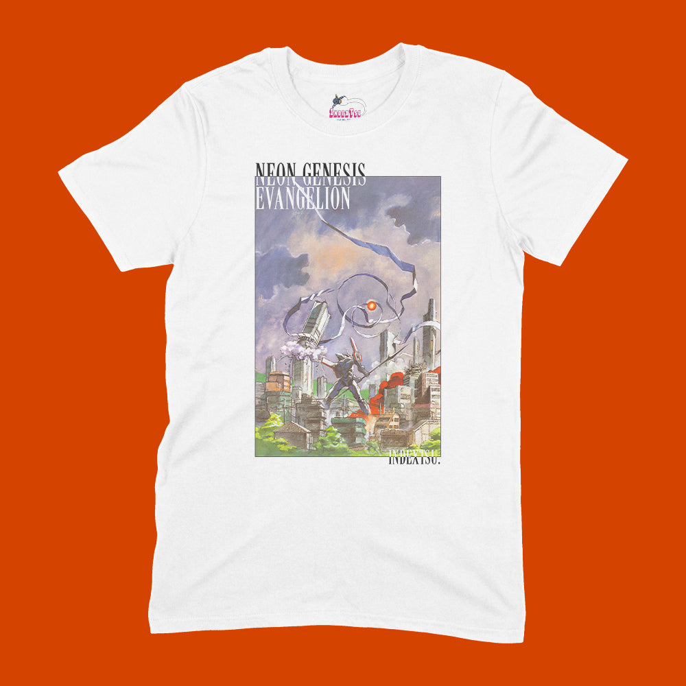 Playera IndexTsu Kuro NEON GENESIS EVANGELION IDXTSU.