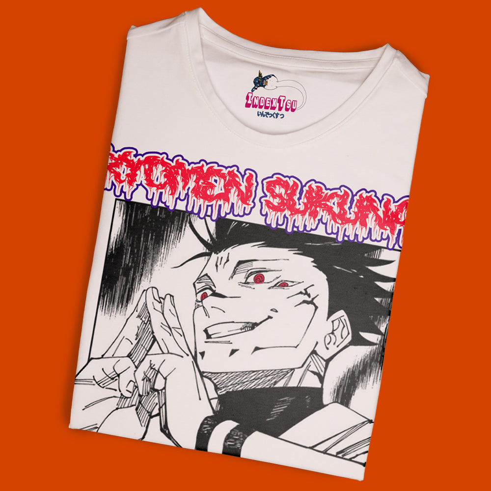 Playera IndexTsu Kuro Jujutsu Kaisen RYOMEN SUKUNA IDXTSU.