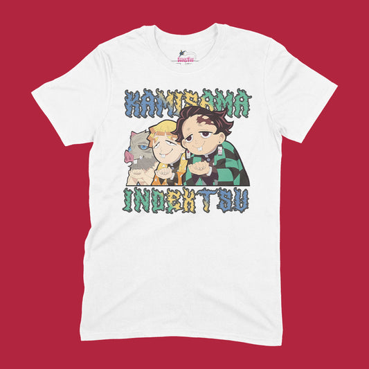 Playera IndexTsu Kuro Demon Slayer Kamisama!