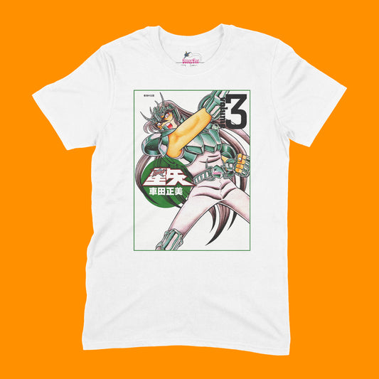 Playera IndexTsu Kuro Los Caballeros del Zodiaco Saint Seiya Volumen 3