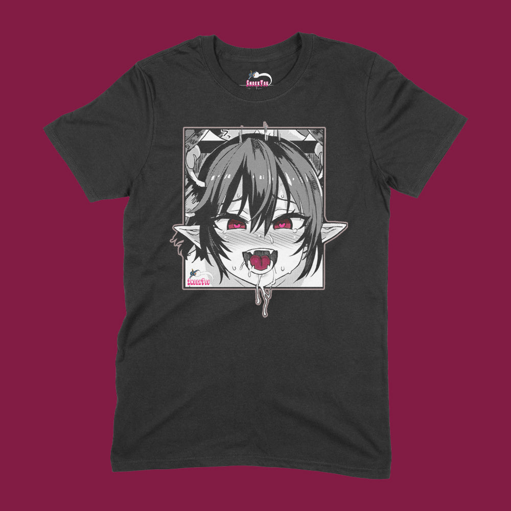 Playera IndexTsu Kuro FatalPulse Asanagi Elfo Ahegao
