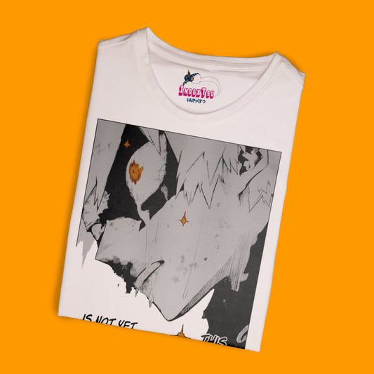 Playera MY HERO ACADEMIA BAKUGOU KATSUKI"..IS NOT YET FINISHED"