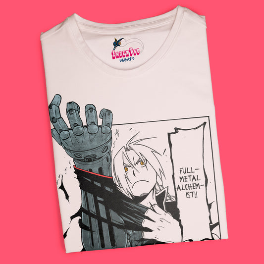 Playera IndexTsu Kuro FullMetal Alchemist Edward Elric