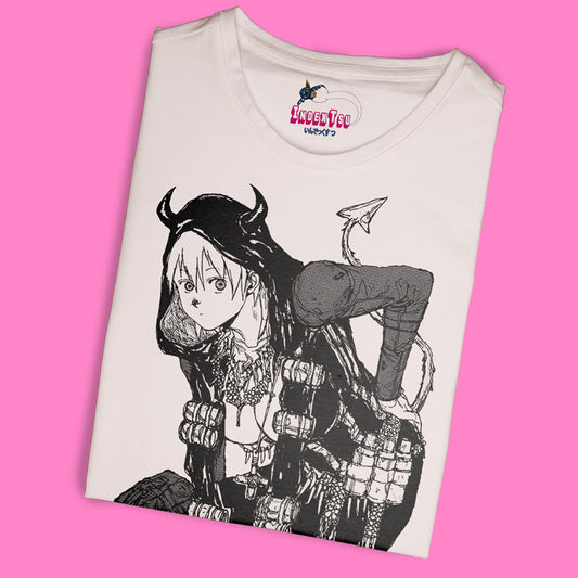 Playera IndexTsu Kuro Dorohedoro Nikaido Demon