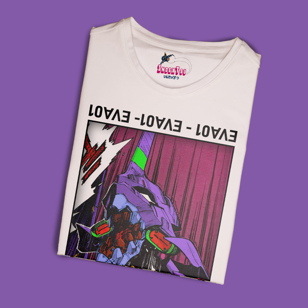 Playera IndexTsu Kuro Evangelion EVA 01 ALTER