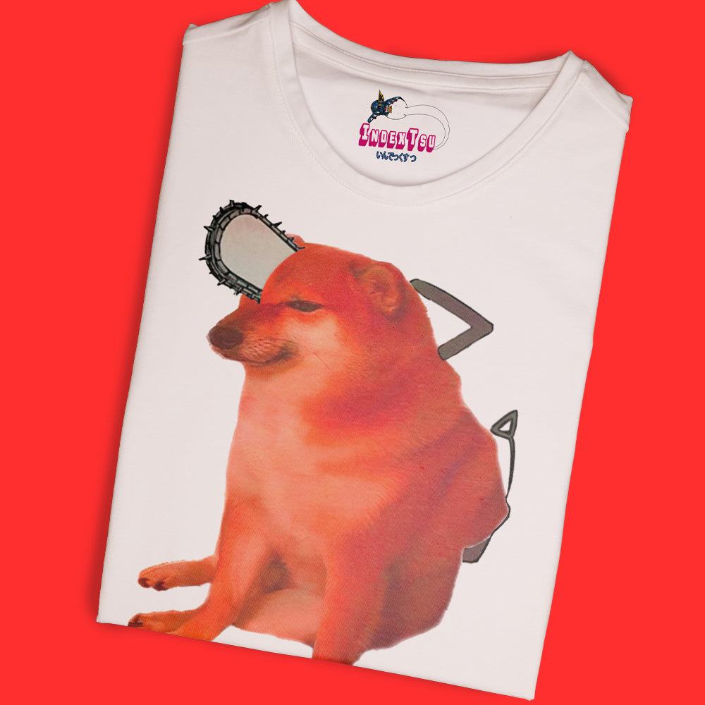 Playera IndexTsu Kuro Chainsaw Man CHEEMSAW-MAN.