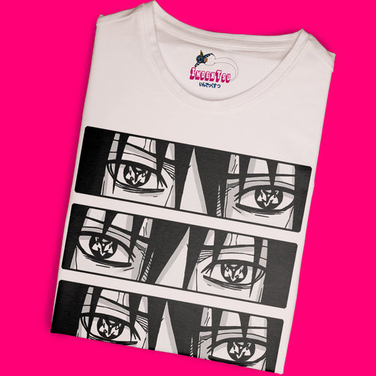Playera IndexTsu Kuro Naruto Shippuden Sasuke Uchiha REVENGE.