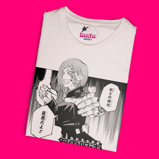 Playera IndexTsu Kuro Jujutsu Kaisen Nobara Kugisaki WITCH.