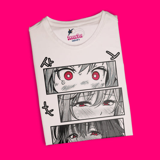 Playera IndexTsu Kuro Waifu Ahegao Eyes