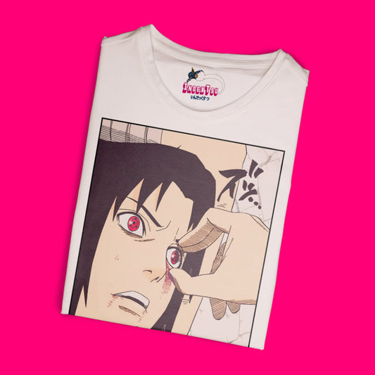 Playera IndexTsu Kuro Naruto Shippuden Sasuke Uchiha Eye