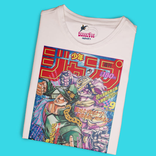 Playera IndexTsu Kuro Jojo's Bizarre Adventure Stardust Cruzaders Portada.