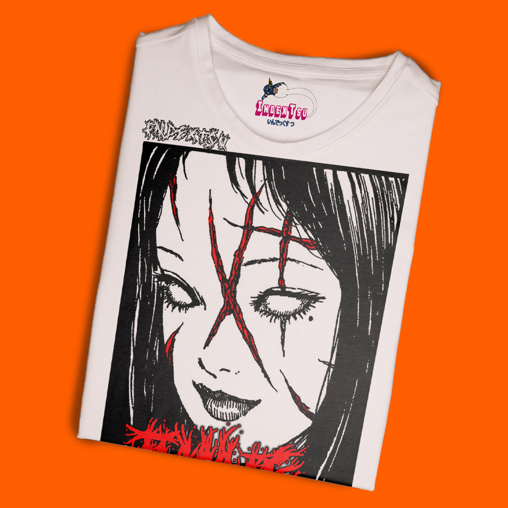 Playera IndexTsu Kuro Junji Ito Tomie IDXTSU.