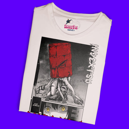 Playera IndexTsu Kuro Mieruko-chan Fantasma Túnel.