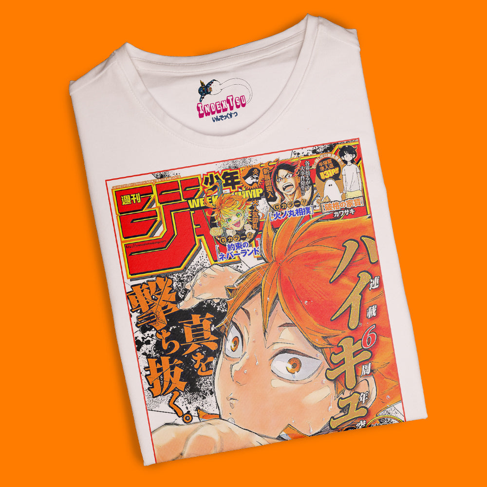 Playera IndexTsu Kuro Haikyu!! Portada.