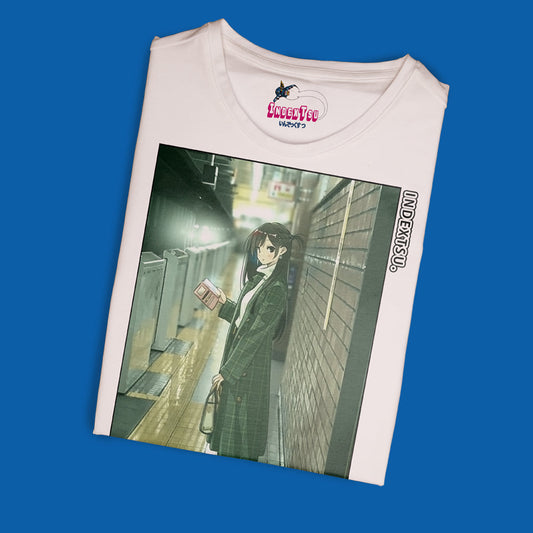 Playera IndexTsu Kuro Kanojo, Okarishimasu Chizuru Ichinose.