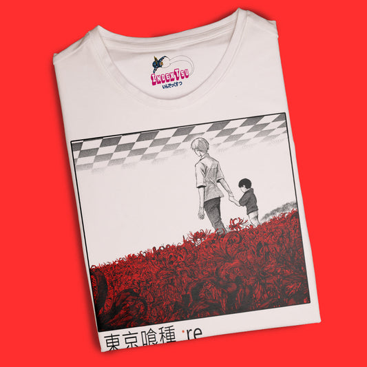Playera IndexTsu Kuro Tokyo Ghoul: RE Kaneki.