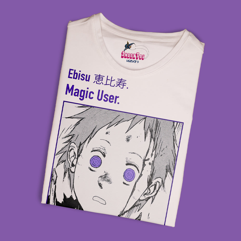 Playera IndexTsu Kuro Dorohedoro Ebisu Magic User.