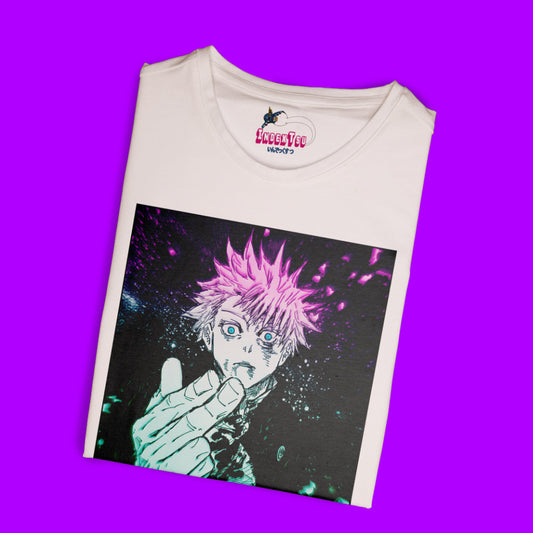Playera IndexTsu Kuro Jujutsu Kaisen Satoru Gojo Purple