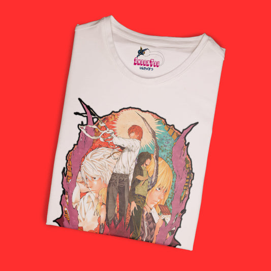 Playera IndexTsu Kuro DEATH NOTE