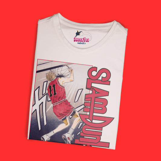 Playera IndexTsu Kuro Slam Dunk Rukawa
