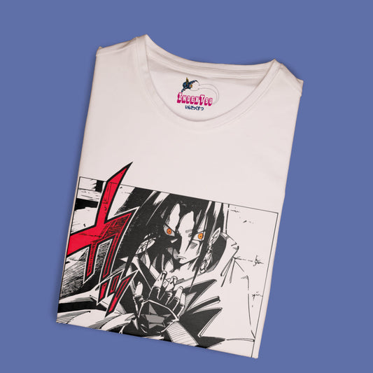 Playera IndexTsu Kuro Shaman King Hao