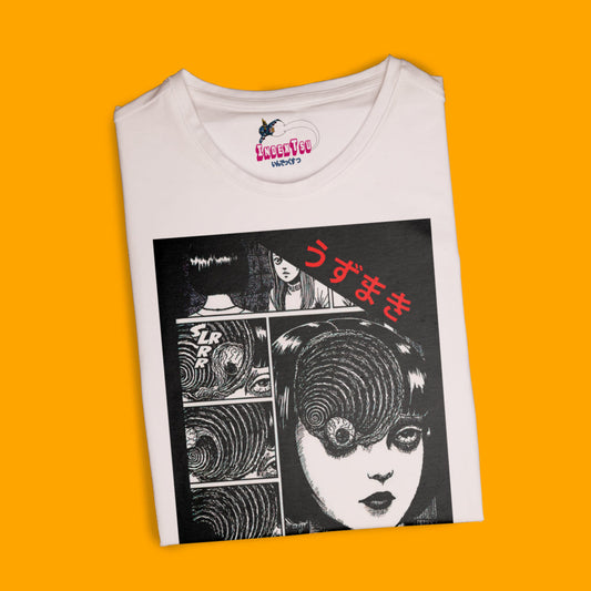 Playera IndexTsu Kuro Uzumaki Junji Ito Film