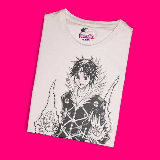Playera IndexTsu Kuro Hunter X Hunter HXH Chrollo Lucifer + -