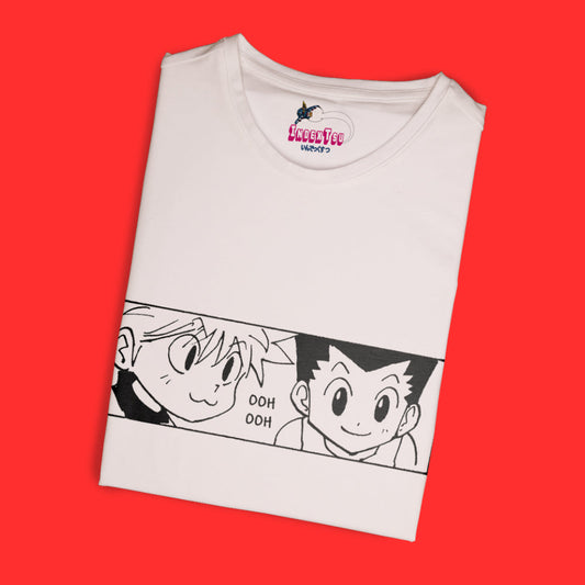 Playera IndexTsu Kuro Hunter X Hunter HXH Gon y Killua