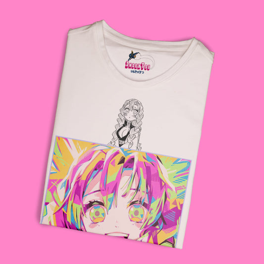 Playera IndexTsu Kuro Demon Slayer Mitsuri Kanroji