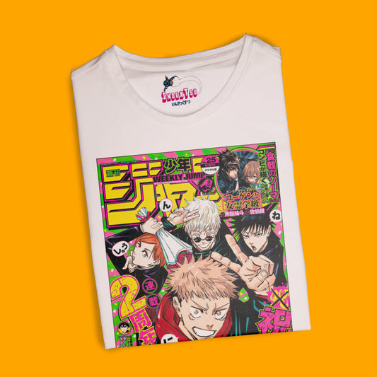 Playera IndexTsu Kuro Jujutsu Kaisen Portada