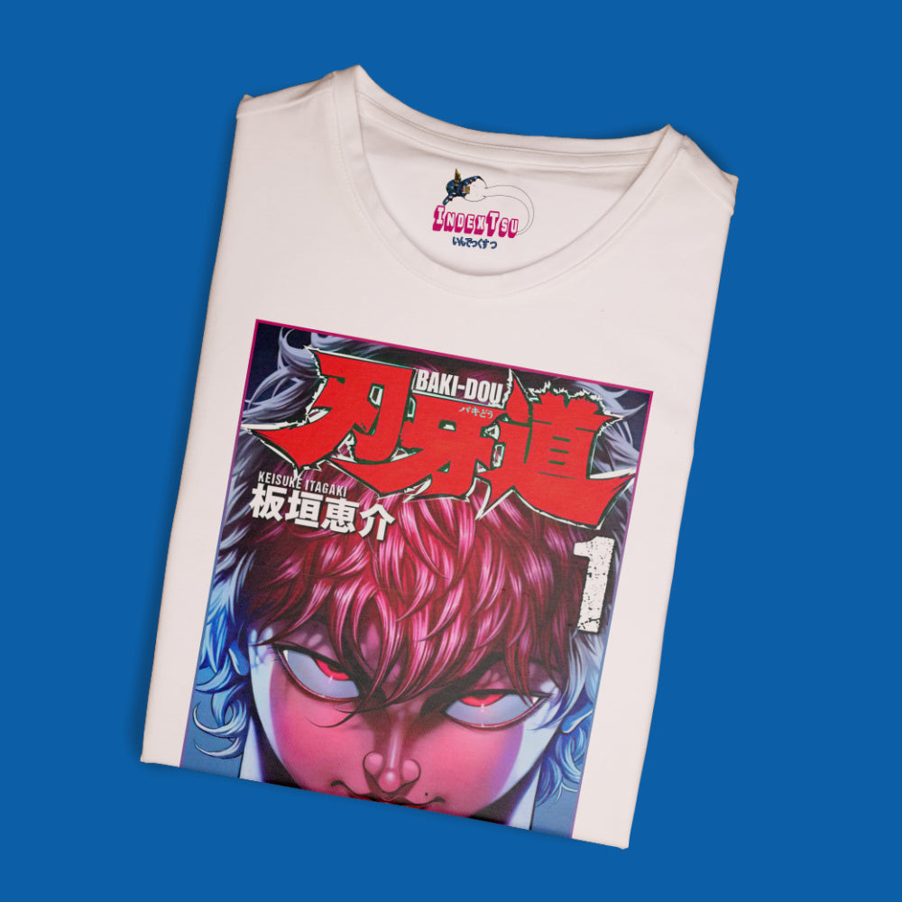 Playera IndexTsu Kuro BAKI DOU